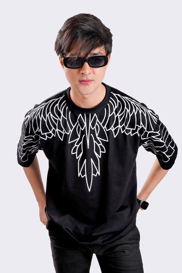 EAGLE WINGS OVERSIZED T-SHIRT